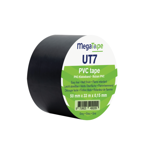 PVC Tape UT7 Colore nero, 50 mm/33 m