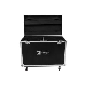 ROADINGER Flightcase 2x IP PLH/PLB 420