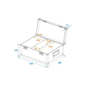 ROADINGER Flightcase 2x TSL-150/250/350