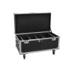 ROADINGER Flightcase 4x AKKU Multiflood IP 8x10W RGBW Wash CRMX with charging function