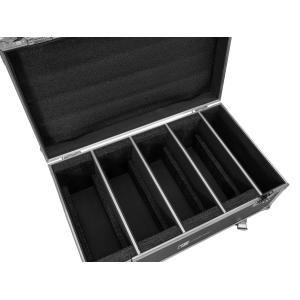 ROADINGER Flightcase 4x LED CLS-18 QCL RGB/WW