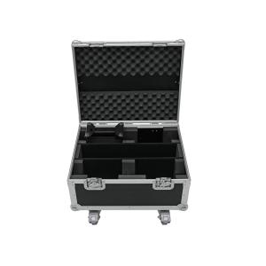 ROADINGER Flightcase 4x LED CLS-9 QCL RGB/WW 9x7W