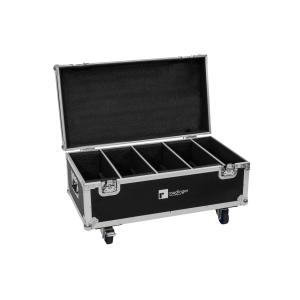 ROADINGER Flightcase 4x LED PLL-384