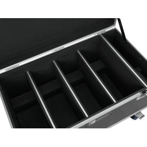 ROADINGER Flightcase 4x Multiflood IP 8x10W RGBW Wash