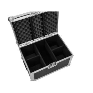 ROADINGER Flightcase 4x SILENT PAR 6 QCL FLOOR