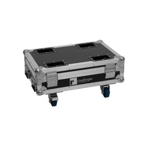 ROADINGER Flightcase 8x AKKU Mini IP UP-4 QCL Spot MK2 with charging function