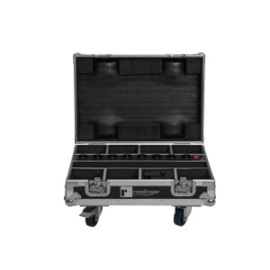 ROADINGER Flightcase 8x AKKU Mini IP UP-4 QCL Spot MK2 with charging function