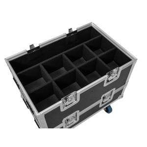 ROADINGER Flightcase Extension 8x SILENT PAR 6 QCL FLOOR for BAS-1