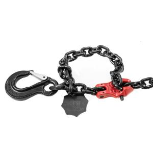 SAFETEX Chain Sling 1leg with clevis shortening clutches locked 1m WLL2000kg