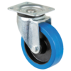 Swivel Blue wheel 125 mm - senza freno