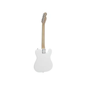 DIMAVERY TL-601 E-Guitar LH, white / black pick guard