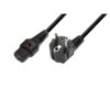 IEC LOCK IEC Power Cable locking 3x1.0 3m bk