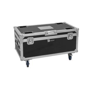 ROADINGER Flightcase 4x AKKU Multiflood IP 8x10W RGBW Wash CRMX with charging function