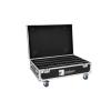 ROADINGER Flightcase 4x LED IP Atmo Bar 10