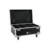 ROADINGER Flightcase 8x LED IP PAR 7x10W RGBL