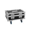 ROADINGER Flightcase BAS-1 8x SILENT PAR 6 QCL FLOOR