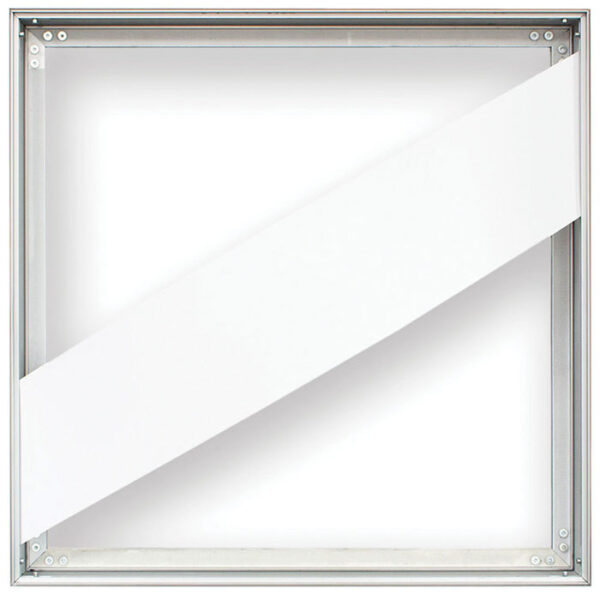 3D Deco Panel Diagonal Per 2 x Wentex SET Frame - A Module 100 x 100 cm