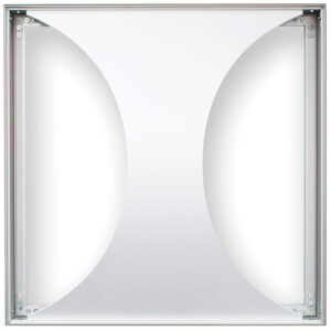 3D Deco Panel Venturi Closed Per 2 x Wentex SET Frame - A Module 100 x 100 cm