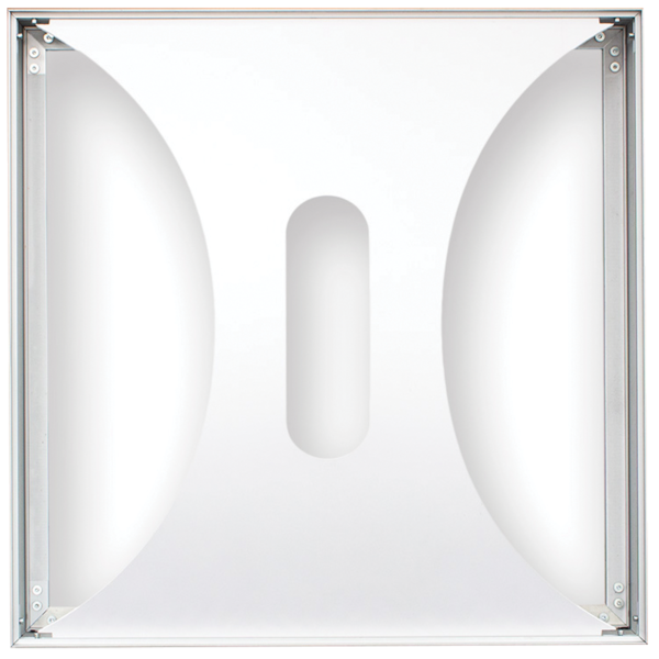 3D Deco Panel Venturi Open Per 2x Wentex SET Frame - A Module 2' x 4'