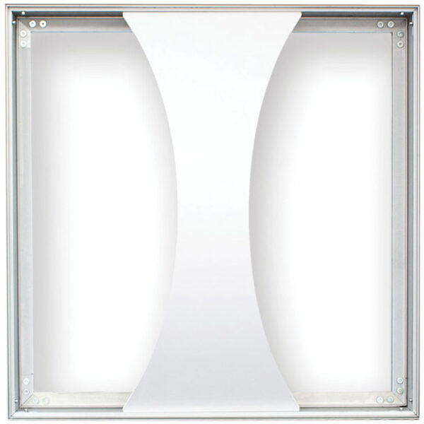 3D Deco Panel Venturi Slim Per 2 x Wentex SET Frame - A Module 100 x 100 cm