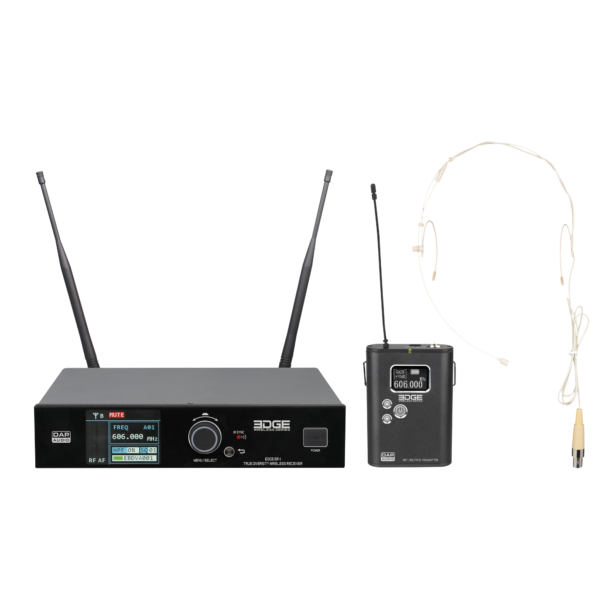 EDGE EBS-1 Sistema wireless con trasmettitore beltpack, freq 606-668 MHz