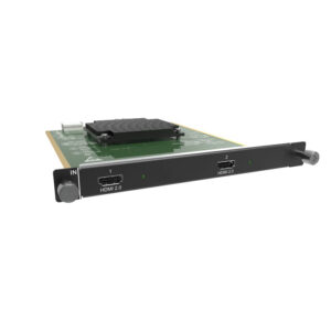 H Series 2x HDMI 2.0 Input Card 2x HDMI 2.0 - 2 x 4 K a 60 Hz