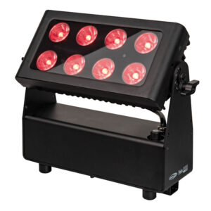 Helix M1100 Q4 Mobile Wash RGBW 8 LED da 10 W (CRMX & WDMX)