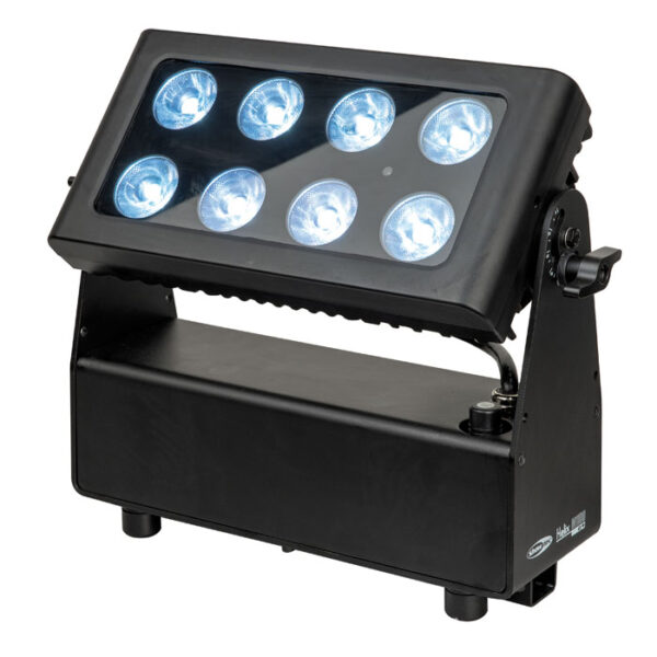 Helix M1100 Q4 Mobile Wash RGBW 8 LED da 10 W (CRMX & WDMX)