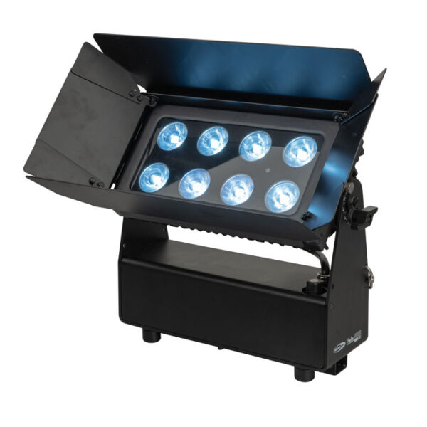 Helix M1100 Q4 Mobile Wash RGBW 8 LED da 10 W (CRMX & WDMX)