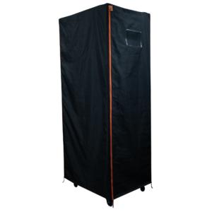 P&D Trolley Cover Per il trasporto Trolley Pipe & Drape - colore nero/arancione