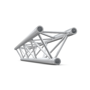 Pro-30 Square P Truss - Cross + Down 5-way - 50 cm ACB53sp - 90Â° corner - silver - P