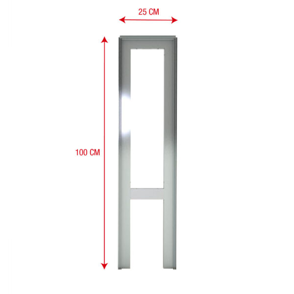 SET Frame - A Module 100 x 25 cm (H x W)