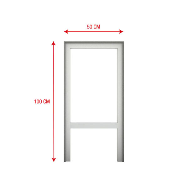 SET Frame - A Module 100 x 50 cm (A x L)