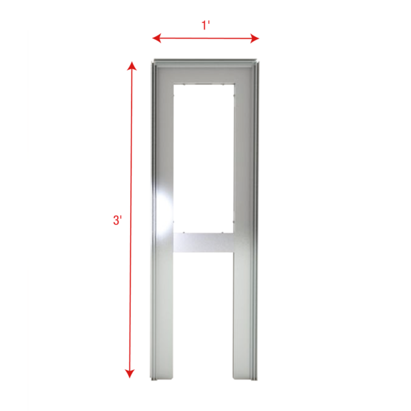 SET Frame - A Module 3' x 1' (AxL)