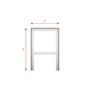 SET Frame - A Module 3' x 2' (AxL)