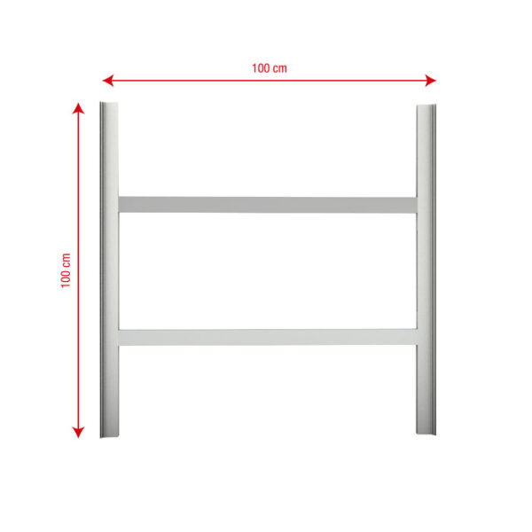 SET Frame - H Module 100 x 100 cm (A x L) - pezzo di estensione