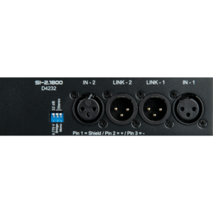 SI-2.1800 Amplificatore da installazione 2x 1800 W