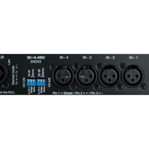 SI-4.450 Amplificatore da installazione 4x 450 W