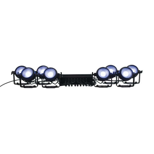 Stage Blinder FLEX Blaze Set di 8 accecatori LED da 100 W + controller