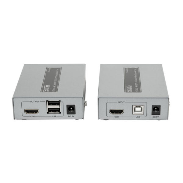 VT202 - KVM HDMI / USB Fibre Extender Set Soluzione di trasmissione segnale USB e HDMI in fibra ottica a lunga distanza