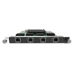 H Series 4x HDBaseT output card Singolo e doppio link