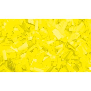 Slowfall confetti 55 x 17mm Giallo fluo, 1 kg ignifugo