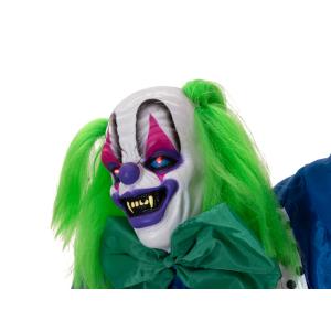 EUROPALMS Halloween Figure Clown Charly, animated, 164cm