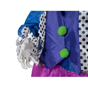 EUROPALMS Halloween Figure Clown Charly, animated, 164cm