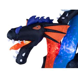 EUROPALMS Halloween Inflatable Figure Dragon, 208cm