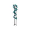 EUROPALMS Spruce garland, turquoise, 270cm