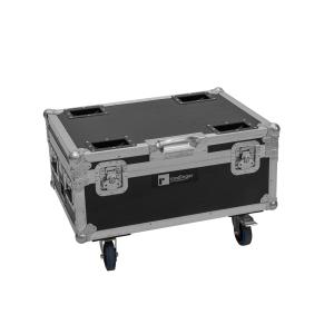 ROADINGER Flightcase 6x AKKU IP TL-3 QCL Trusslight CRMX with charging function and wheels