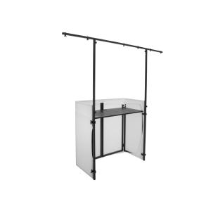 OMNITRONIC Set Compact Mobile DJ Stand incl. Cover + Extension Frame